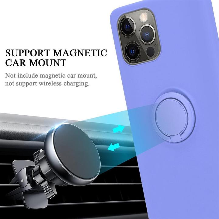 Image du produit Cadorabo TPU Liquid Ring Silicone Case Cover (Realme 12 Pro+, Apple iPhone 12)