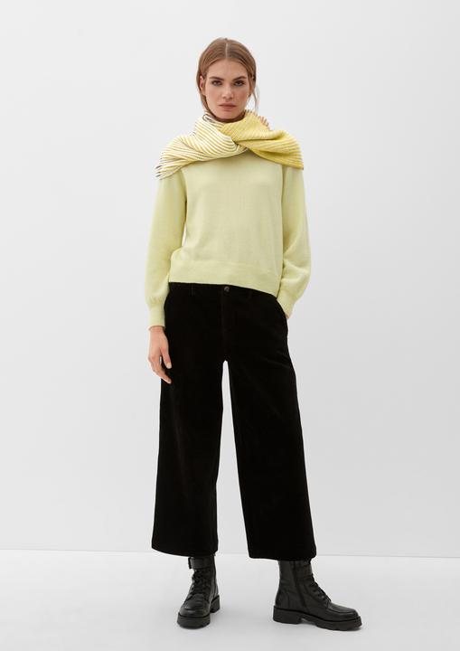 Image du produit s.Oliver Snood Loop-Schal aus Baumwollmix mit Wolle