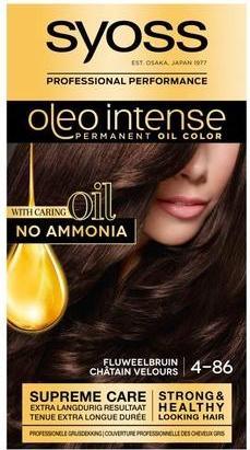 Produktbild Syoss Color Oleo Intense 4-86 Velvet Brown Haarfärbemittel (4-86)