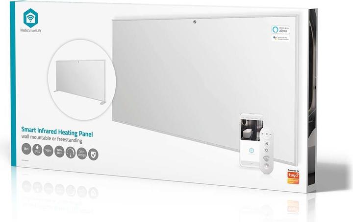 Produktbild Nedis SmartLife Infrarood verwarmingspaneel - 700 W - 1 Warmte Stand - Instelbare thermostaat - Afstandsbe (700 W)