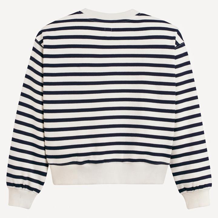 Actual product image La Redoute Collections Gestreiftes Sweatshirt mit rundem Ausschnitt (164)