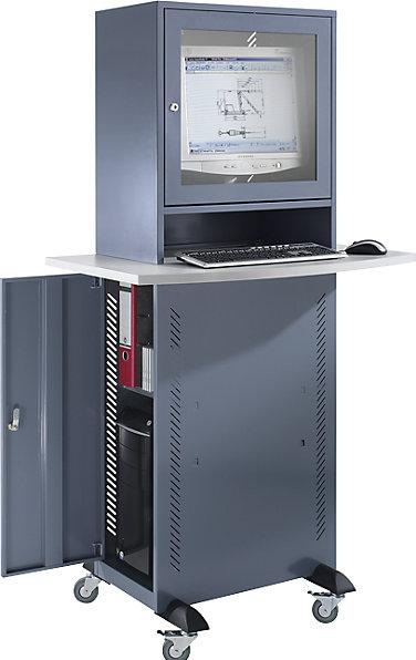 Produktbild eurokraft basic Computerschrank (60 cm, 163.80 cm)