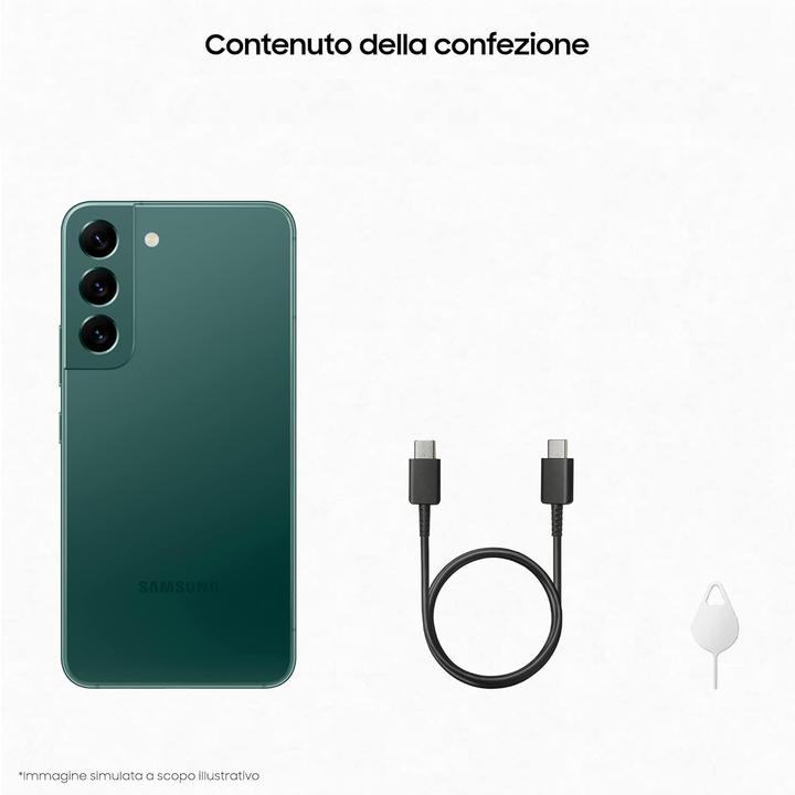 Produktbild Samsung Galaxy S22 (256 GB, Green, 6.10", Dual SIM, 5G)
