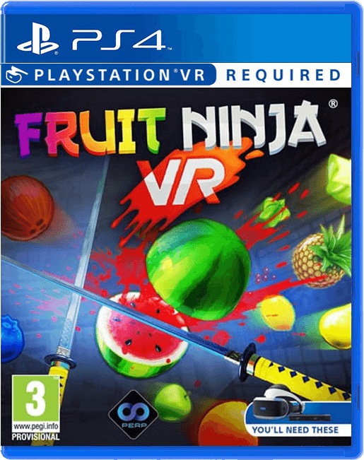 Actual product image Perp Fruit Ninja VR, PS4 Standard English PlayStation 4 (PS4, EN)