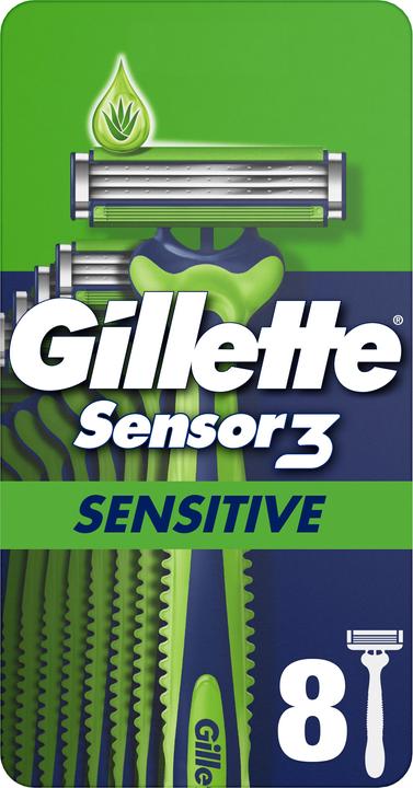Produktbild Gillette Sensor3 Sensitive 8er SRP