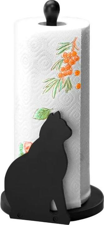 Immagine prodotto Wenko Papierrollenhalter Katze passend für haushaltsübliche Küchenrollen