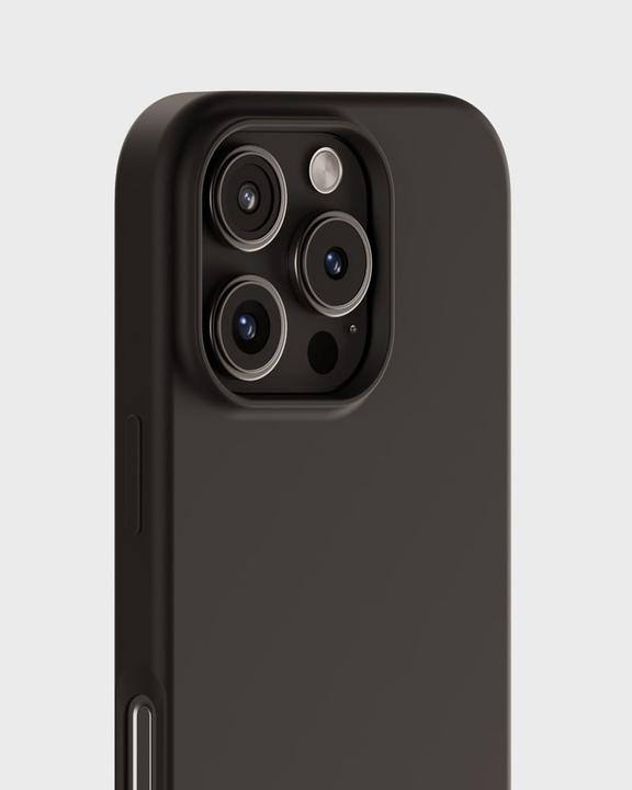 Produktbild Holdit Silikonhülle iPhone 16 ProMax Schwarz (Apple iPhone 16 Pro Max)