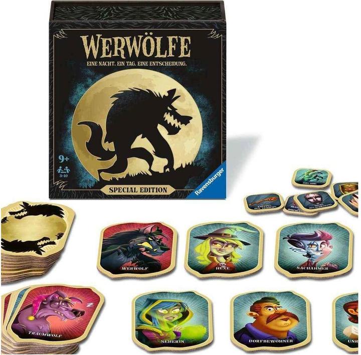 Actual product image Ravensburger Werwölfe - Special Edition (German, 3 - 10 Players)