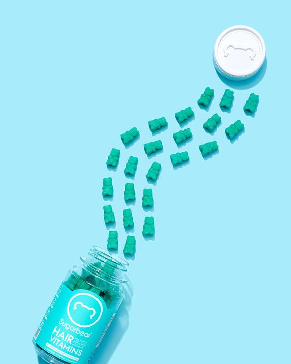 Image du produit Sugarbear Gommes aux vitamines pour les cheveux (3 pièce(s), Gummies, 450 g)