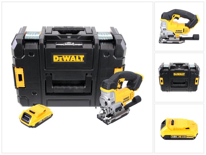 Productafbeelding DeWalt DCS 331 NT accu decoupeerzaag 18 V + 1x accu 2.0 Ah + TSTAK - zonder lader