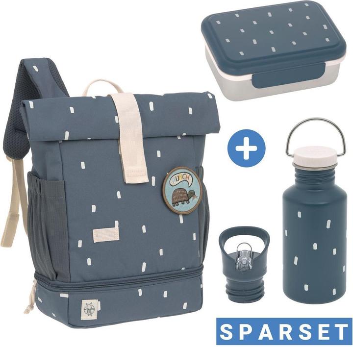 Produktbild Lässig 3-tlg. Set Rucksack Mini Rolltop Backpack