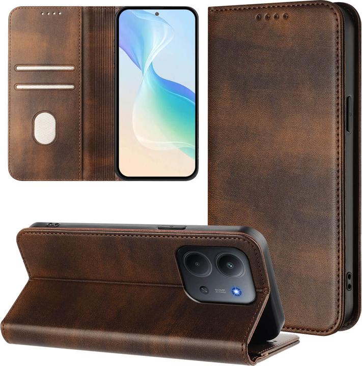 Image du produit Cover-Discount Xiaomi Redmi 15C - Vintage Flip Case (Xiaomi Redmi Note 15)