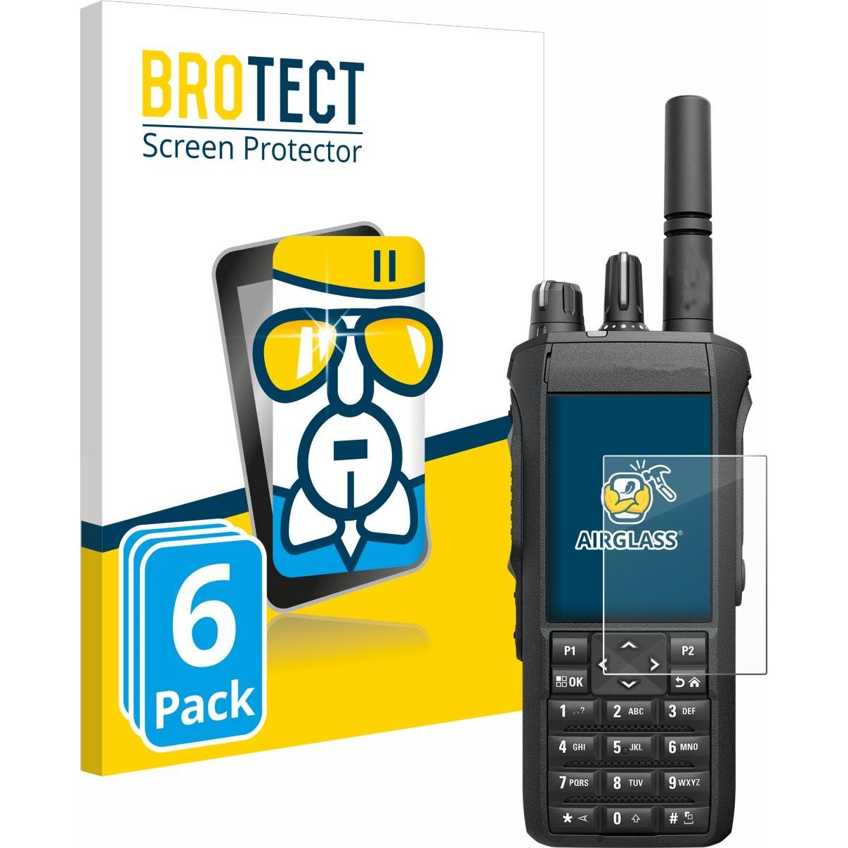 BROTECT AirGlass Panzerglasfolie, Walkie-Talkie Zubehör