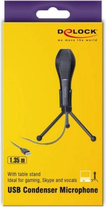 Produktbild Delock USB Microphon mit Tischständer
