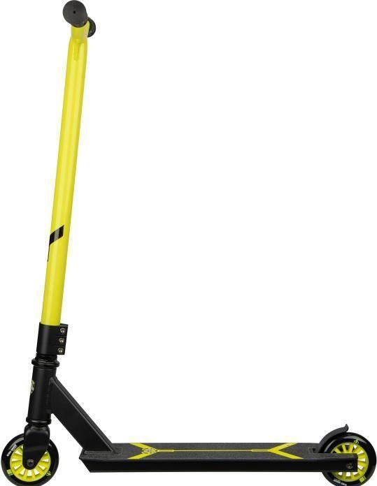 Actual product image Black Dragon Stunt Scooter - Vert Racer - Zwart/Fluorgeel