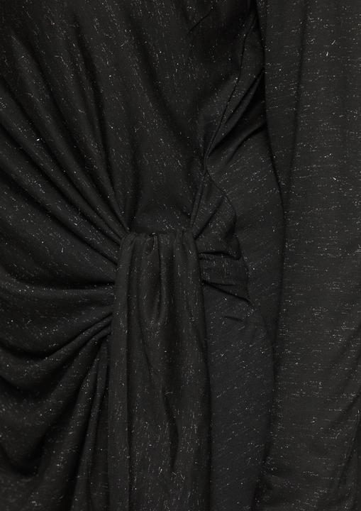 Image du produit S.Oliver Kleid Glitzerndes Jersey-Kleid mit Knotendetail (46)