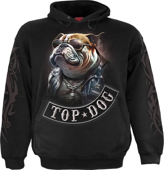 Immagine prodotto Spiral Top Dog Felpa con Cappuccio Adulto Unisex (M)