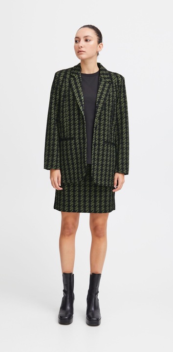 Image du produit Ichi IHKATE HOUNDSTOOTH OVERSIZE BL 20120294 (S)