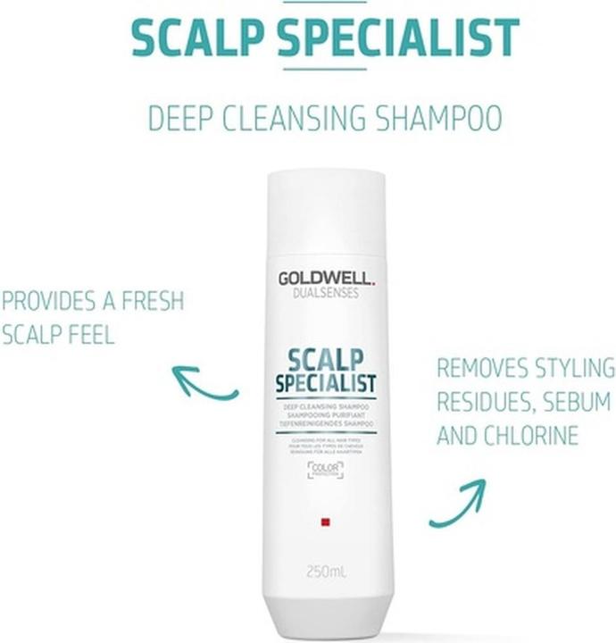 Actual product image Goldwell Scalp Specialist Deep Cleansing (Liquid shampoo, 250 ml)