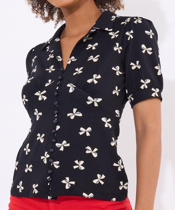Immagine prodotto Joe Browns Bow Print Jersey Top (44)