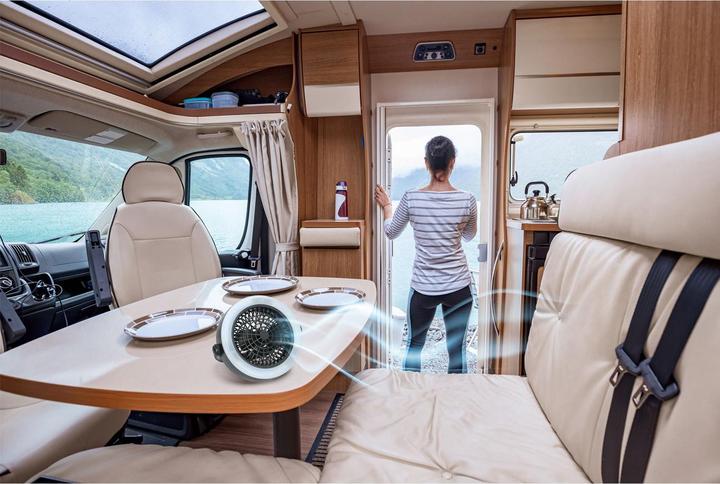 Produktbild Grundig Campinglampe mit Ventilator