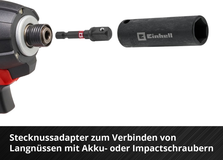 Actual product image Einhell Impact bit set, 109220, M-case, 39 pieces (50 mm, 60mm, 3/8")