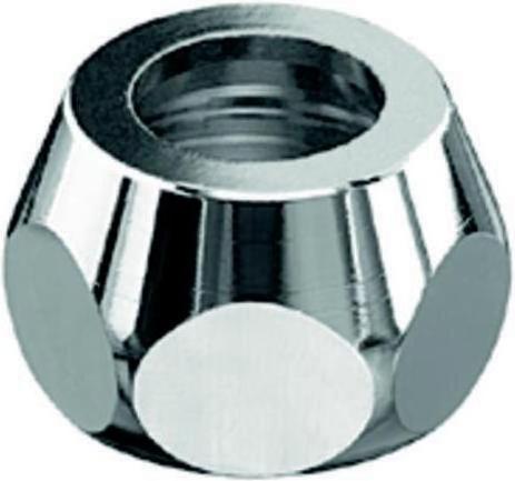 Produktbild Schell Quetschverschraubung komplett, chrom 3/8Zollx8mm 3/8Zoll x 8 mm