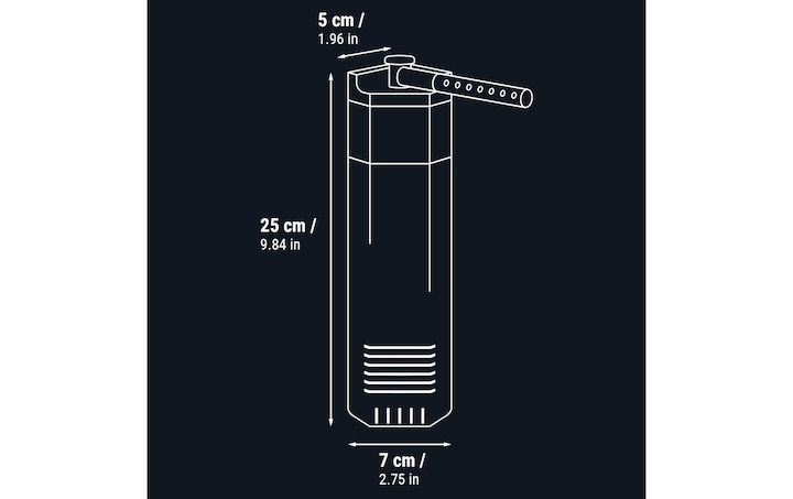 Produktbild Dennerle Nano Eckfilter (60 l, Innenfilter, Süsswasser)