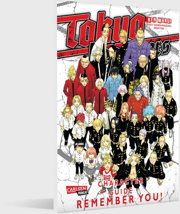 Actual product image Tokyo Revengers: Character Guide 4 (German, "Weekly Shonen Magazine" editorial team, Ken Wakui, Martin Bachernegg, 2025)