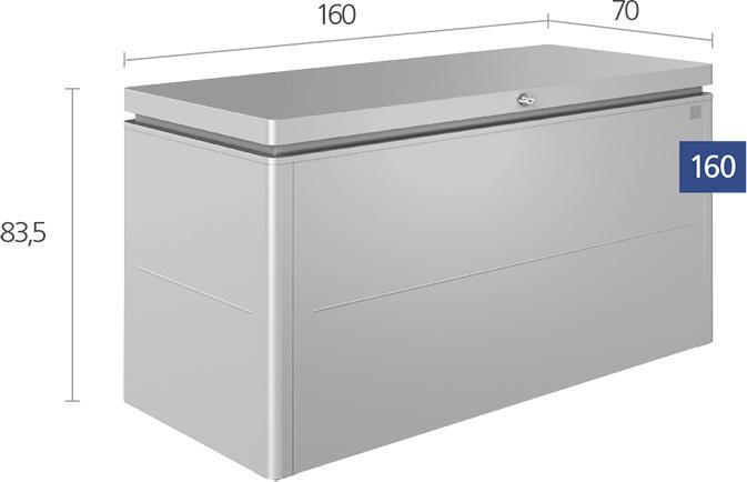 Actual product image Biohort LoungeBox 160