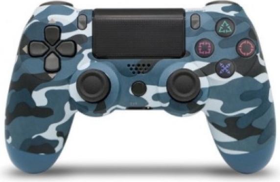 Actual product image Riff PlayStation DualShock 4 V2 Blue camouflage (PS4)