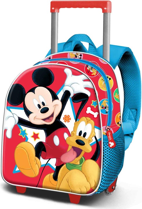 Produktbild Karactermania Small 3D Backpack with Wheels Star