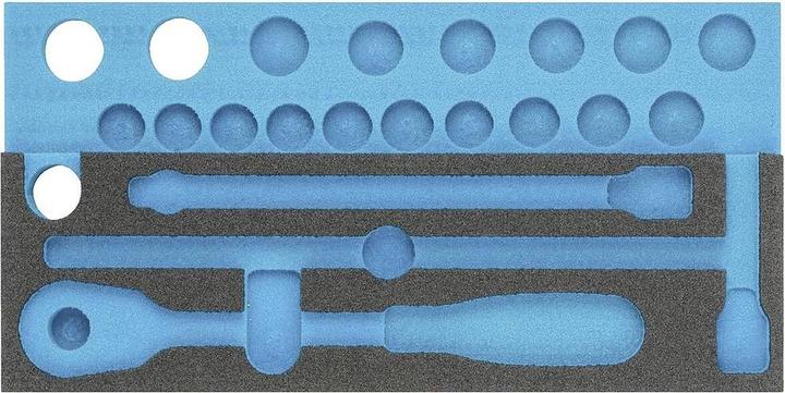 Actual product image HAZET 2C soft foam insert 163-357L