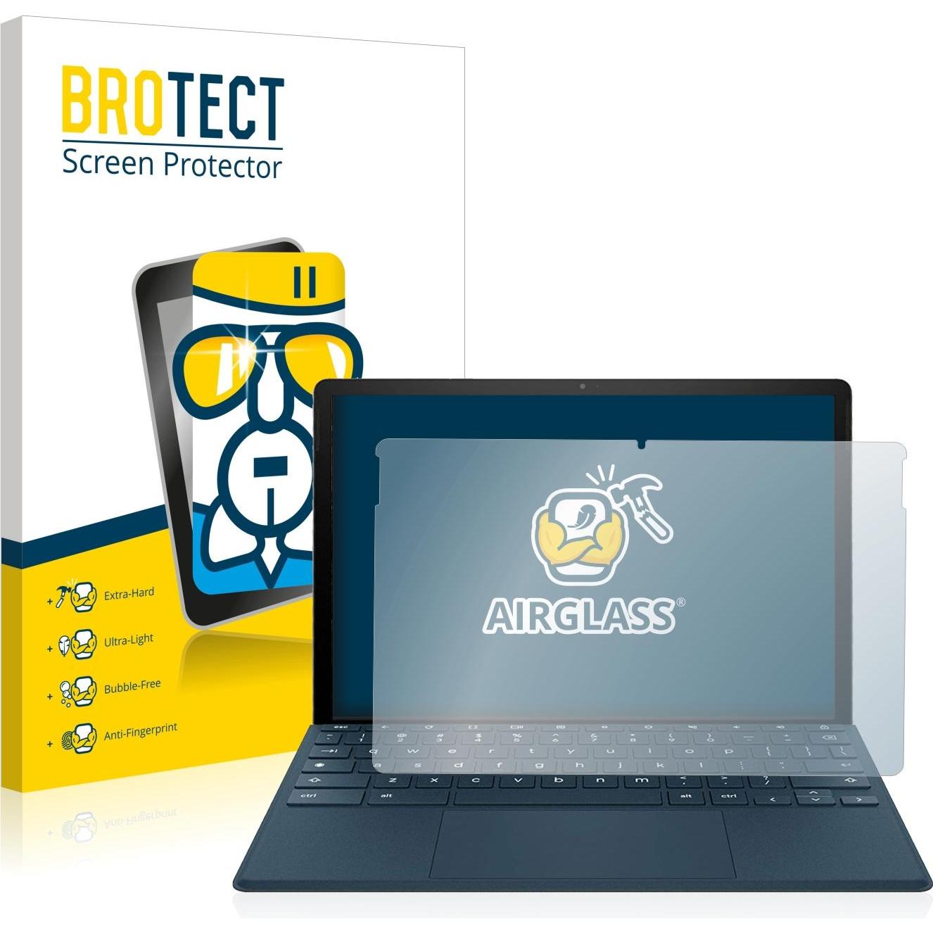BROTECT AirGlass Panzerglasfolie (11"), Notebook Schutzfolie