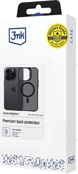 Actual product image 3MK Smoke MagCase iPhone 13 Pro Max 6.7" (Apple iPhone 13 Pro Max)