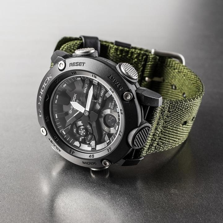 Produktbild G-Shock GA-2000 (Chronograph, Digitaluhr, Analoguhr, 48.70 mm)