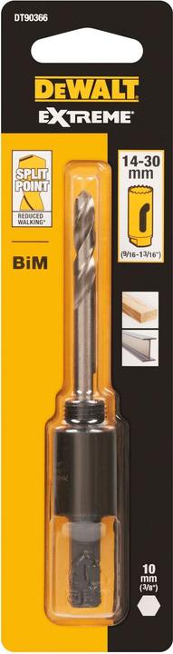 Actual product image DeWalt Hole saw adapter (14 mm, 15 mm, 16 mm, 17 mm, 18 mm, 19 mm, 20 mm, 21 mm, 22 mm, 23 mm, 24 mm, 25 mm, 26 mm, 27 mm, 28 mm, 29 mm, 30 mm)