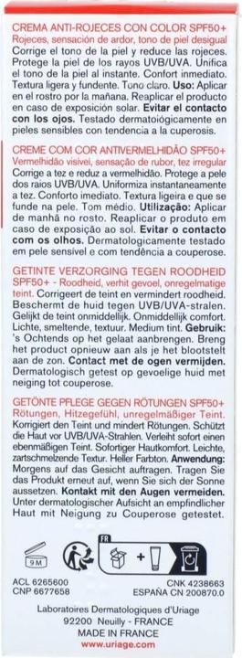 Produktbild Uriage Rosliane CC Creme SPF50+ (Light Tint, 40 ml)