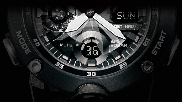 Produktbild G-Shock GA-2000 (Chronograph, Digitaluhr, Analoguhr, 48.70 mm)