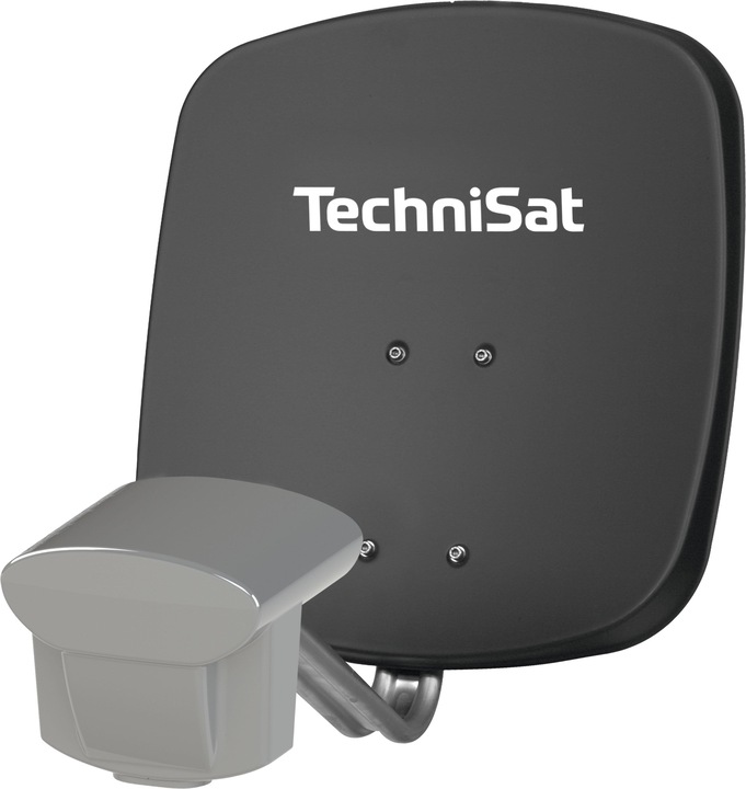 Actual product image TechniSat Multytenne, DuoSat 6.2° (Astra 19.2 & Hotbird 13), 1-party (Parabolic antenna, 32.20 dB, DVB-S / -S2)