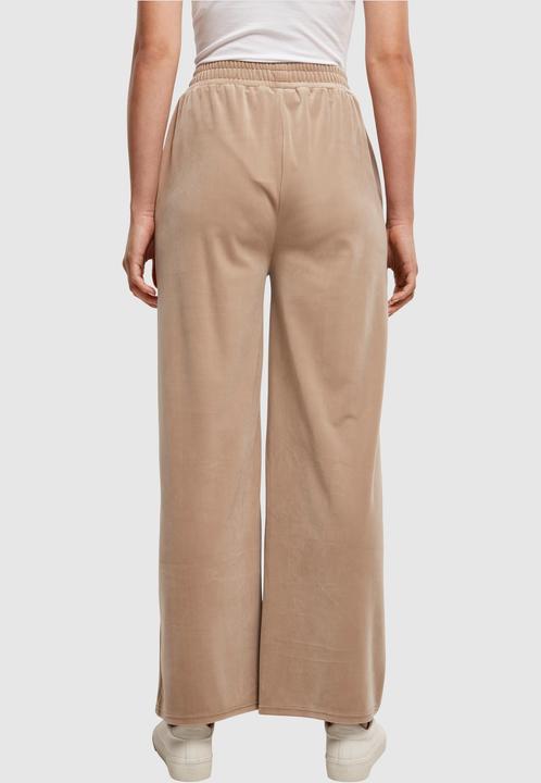 Image du produit Urban Classics Sweatpants femme taille haute en velours (M)