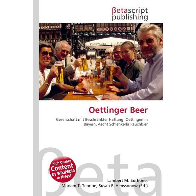 Oettinger Beer, Fachbücher