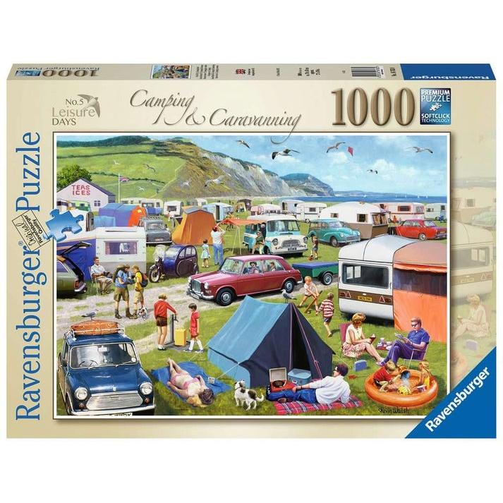 Thumbnail - Ravensburger Puzzle - Camping & Caravanning 1000p (12000122) (1000 Teile)
