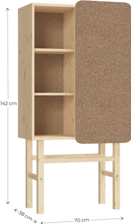 Actual product image Karup Design Slide cabinet (73 x 38 x 142 cm)