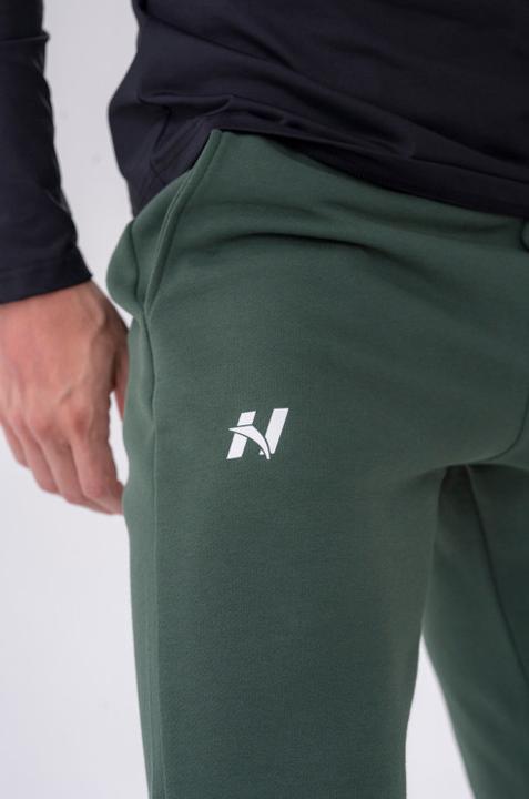 Actual product image Nebbia Slim sweatpants with side pockets "Reset" 321 dark green (XXL)