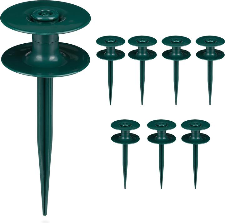 Relaxdays 8x guida per tubi flessibili