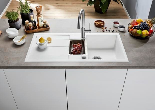Actual product image Blanco Metra 6 S (Top-mounted sink, 50 cm, 100 cm)