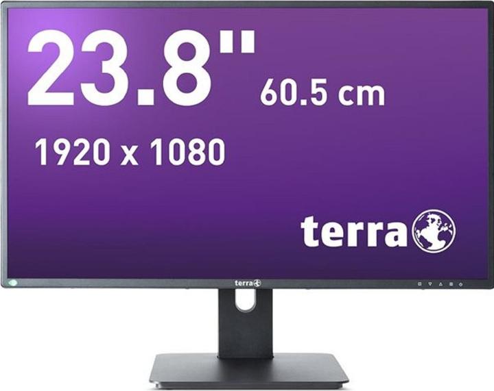 Produktbild Wortmann TERRA LCD/LED 2456W PV V4 schwarz USB-C, DP, HDMI (1920 x 1080 Pixel, 23.80")