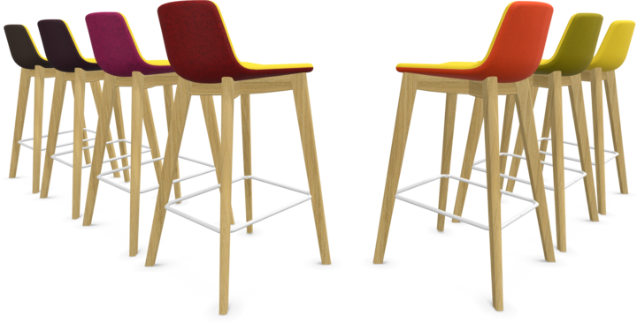 Actual product image Narbutas Twist & Sit Bar Stool