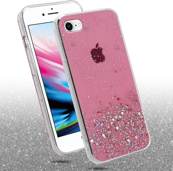 Immagine prodotto Cadorabo Copertura in TPU scintillante (Apple iPhone 7, Apple iPhone SE (seconda generazione))